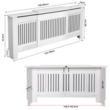 Adjustable Radiator Cover, Extendable 140-204 cm