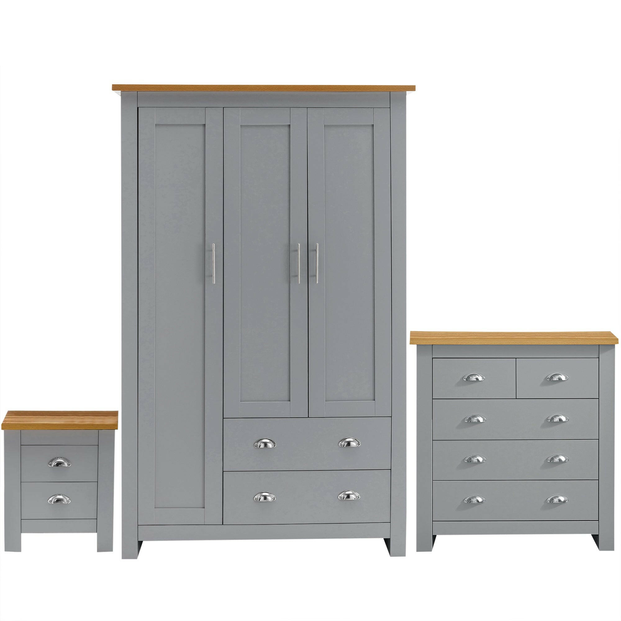 wardrobe & chest of drawers