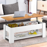 Lift Top Storage Coffee Table | Lift Up Modern Tea Table 120cm Wide