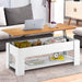 Lift Top Storage Coffee Table | Lift Up Modern Tea Table 120cm Wide