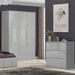 Grey bedroom furniture sets for sale, sleek designs with ample storage options.