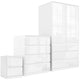 Elegant bedroom furniture set featuring stylish design, perfect for any modern bedroom.