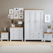 Shaker 4 Piece Bedroom Set - Wardrobe and Chest of Drawers