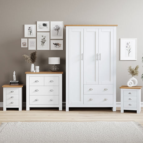 Bedroom sets for sale with chest of drawers, bedside tables & wardrobes for a full makeover.