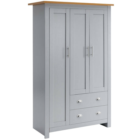 Bedroom wardrobe with dimensions 180cm x 52cm x 109cm, spacious and stylish storage.
