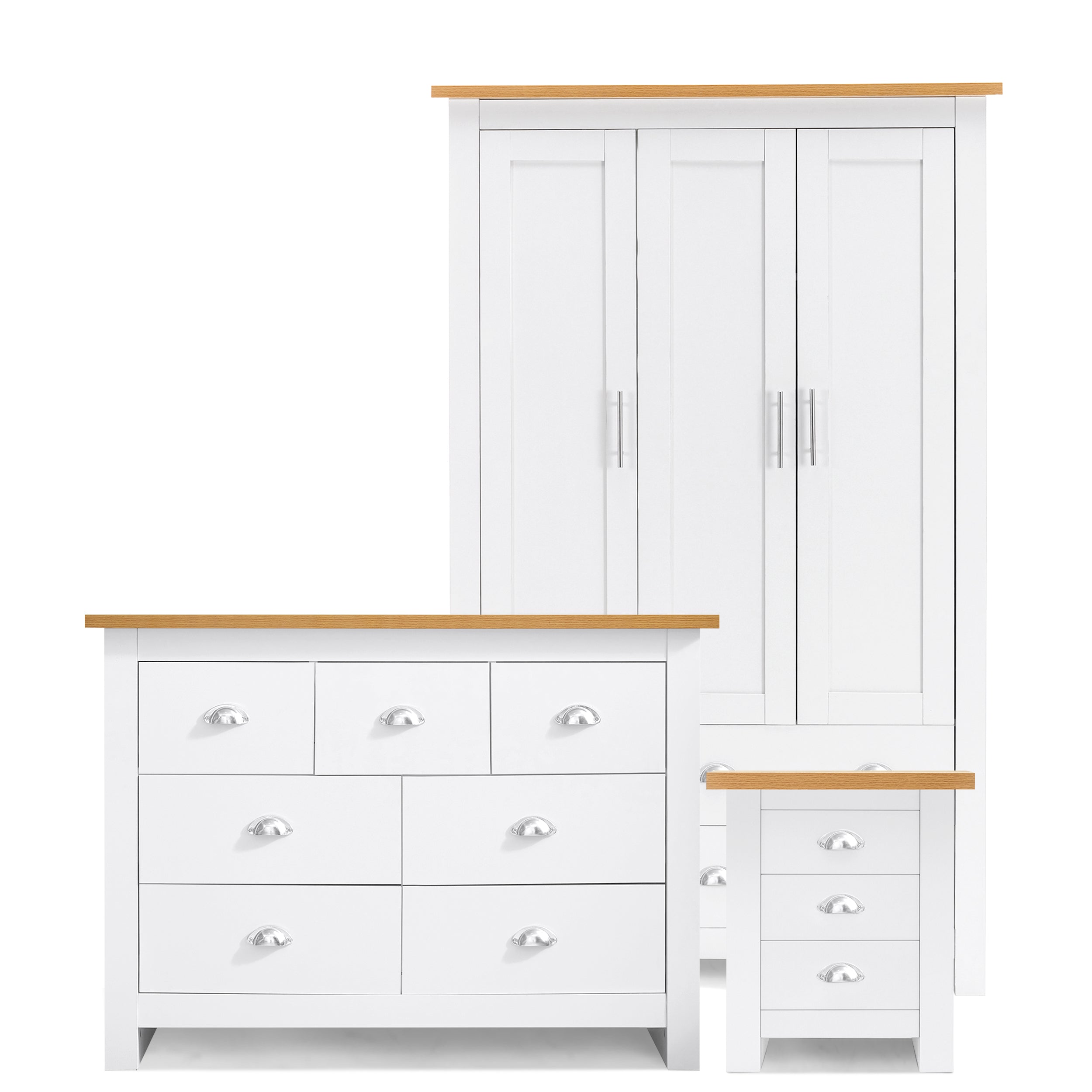 3 door wardrobe 4+3 drawer 3 drawer