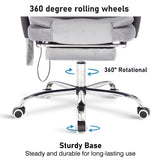 Find the best office desk chair, steady and durable for long-lasting comfort and use.