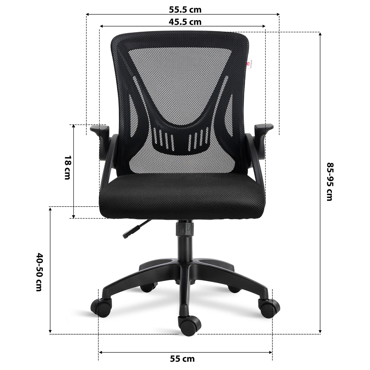 Office Desk Chair | Adjustable & Swivel Mesh Office Chair