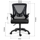 Office Desk Chair | Adjustable & Swivel Mesh Office Chair