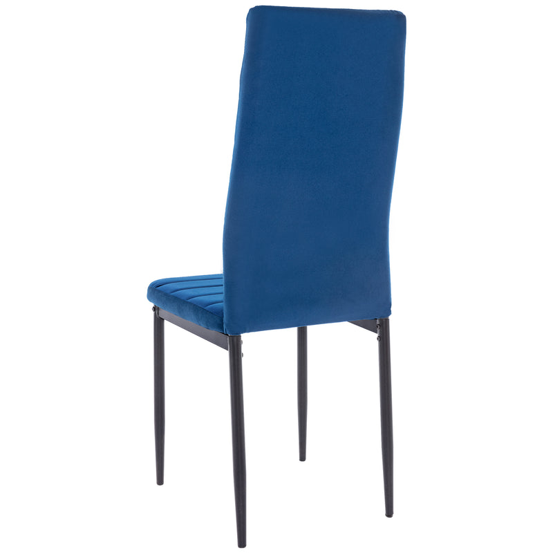 velvet dining chairs