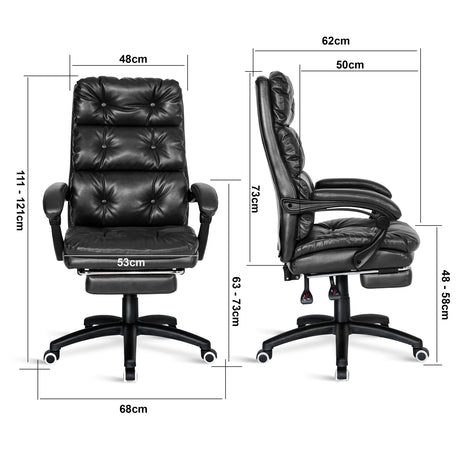 Boss luxury office chair with premium design, featuring adjustable height and ergonomic support.