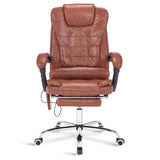 Blisswood brown office massage chair for comfort and support, available in UK.