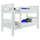 Bunk beds double and single with a sleek design, perfect for accommodating multiple sleepers.