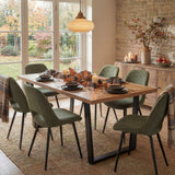 Aldridge 4 and 6 Seater Dining Table and Chairs Set