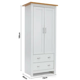 White cheap wardrobes in UK, designed for easy installation and convenient storage solutions.