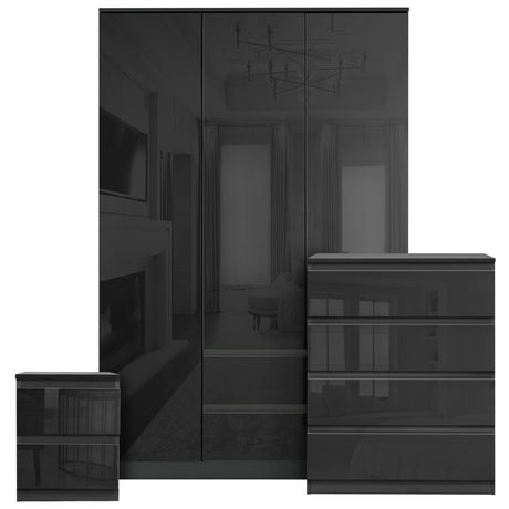 Chest drawer wardrobe black stylish and spacious storage solution for bedrooms