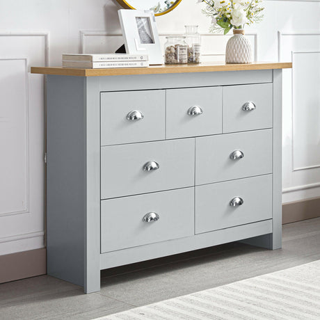 Chest of drawers furniture uk, featuring a sleek and contemporary design.