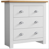 Shaker 4 Piece Bedroom Set - Wardrobe and Chest of Drawers
