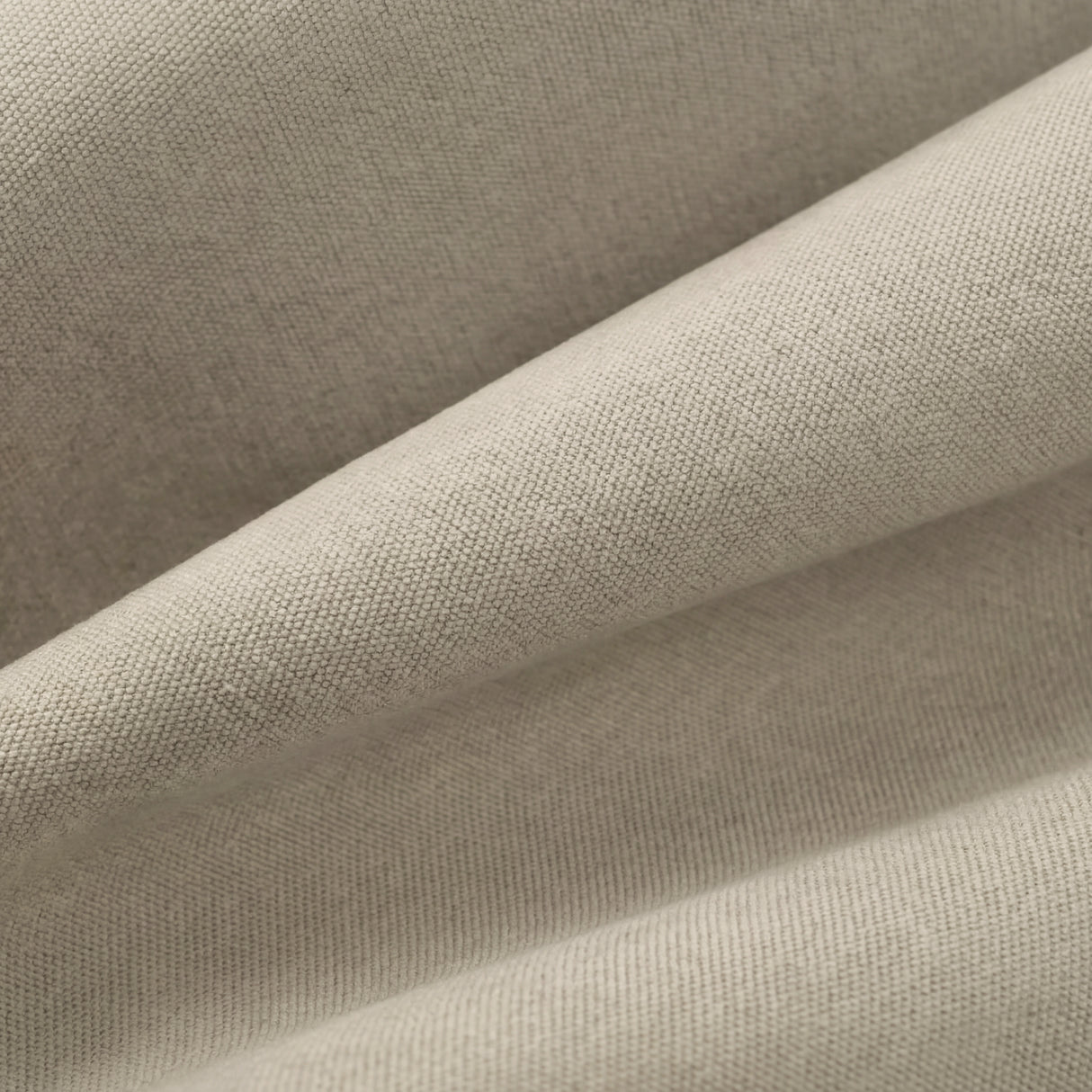 [King | Beige] Close-up of the textured beige upholstery fabric used for the Maloye king-size bed frame upholstery