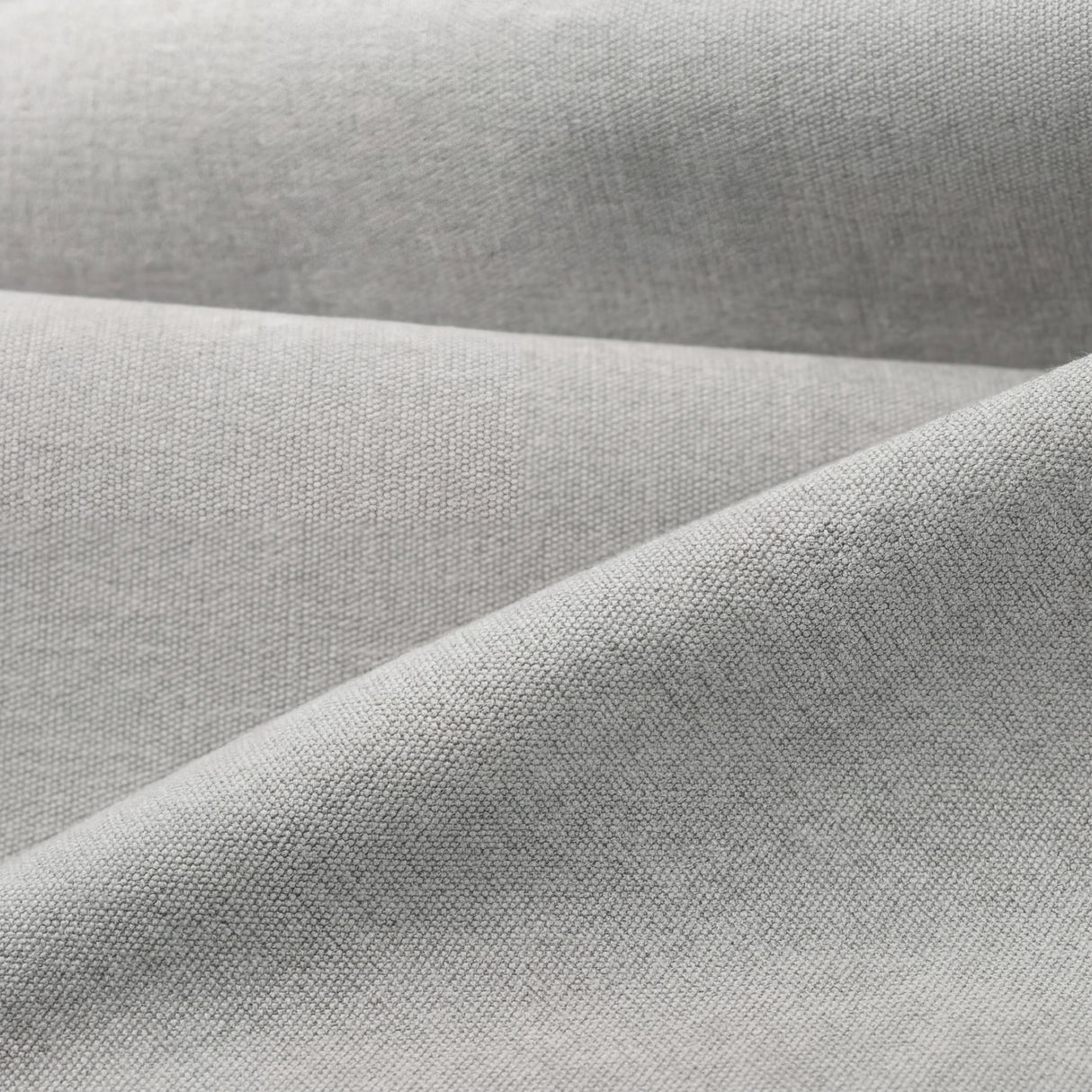 [King | Grey] Close-up of the textured grey upholstery fabric used for the Maloye king size bed frame's upholstery
