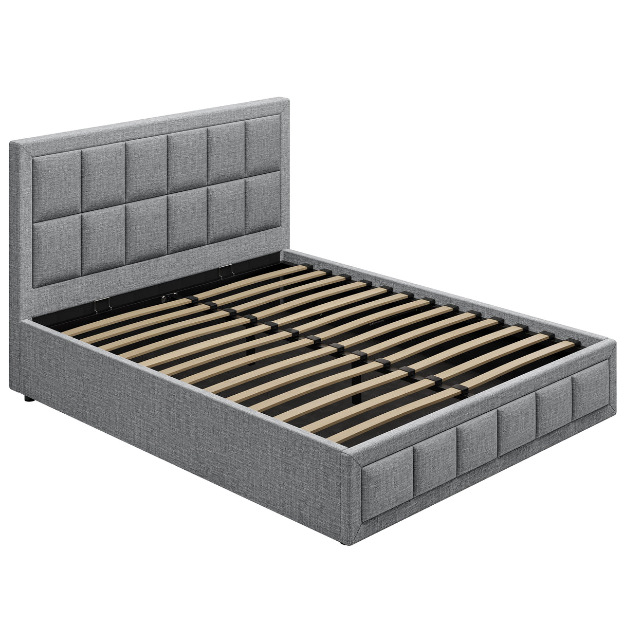 Blisswood Super King Size Ottoman Bed Frame With Storage