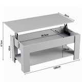 Blisswood Lift-Top Coffee Table With Storage