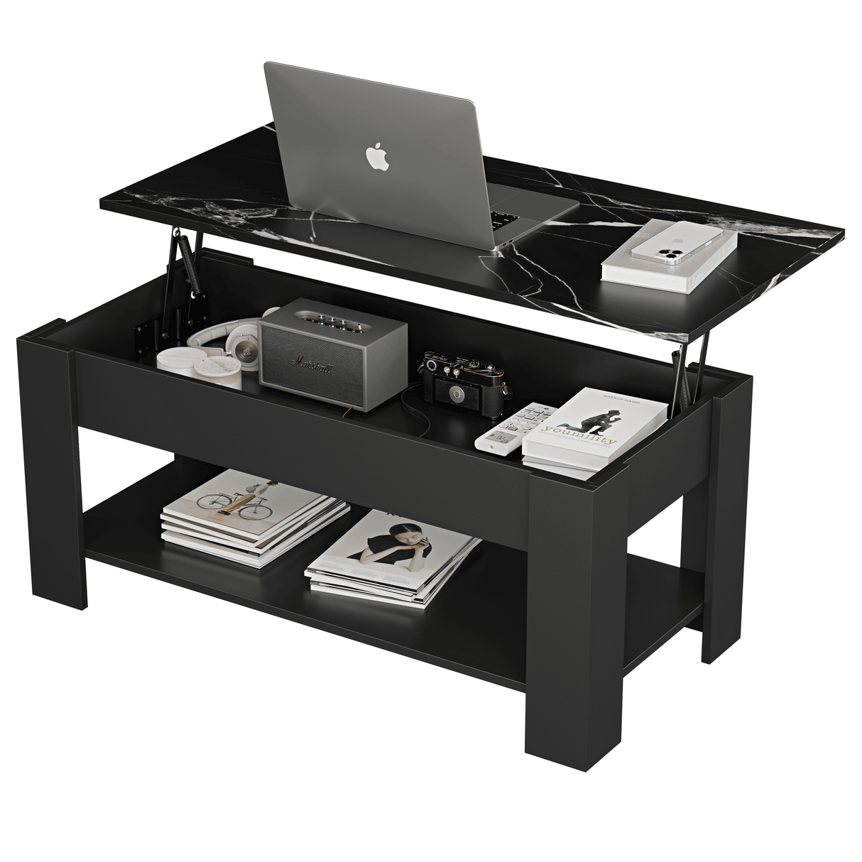Blisswood Lift-Top Coffee Table With Storage