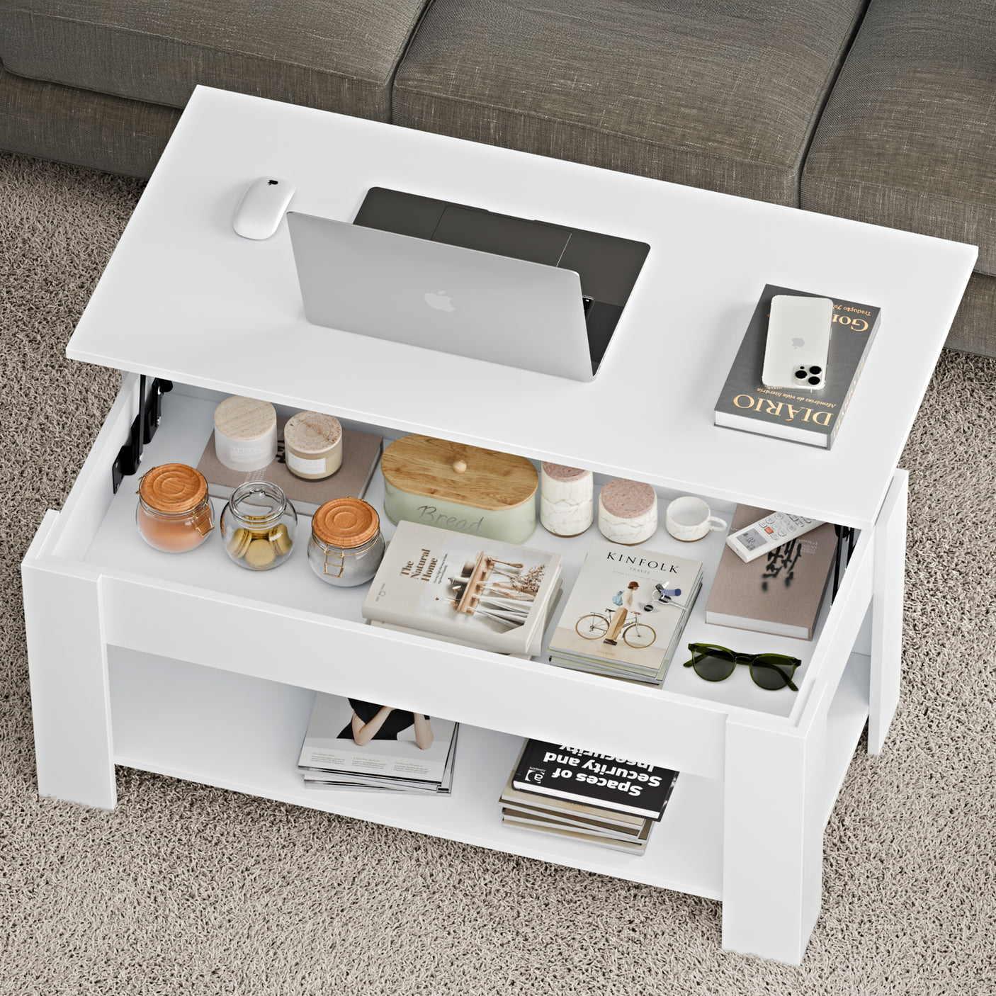 Blisswood Lift-Top Coffee Table With Storage
