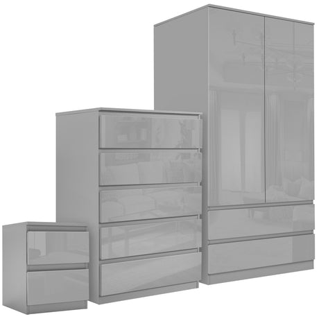 Complete your room with a modern grey bedroom furniture set for ultimate style.