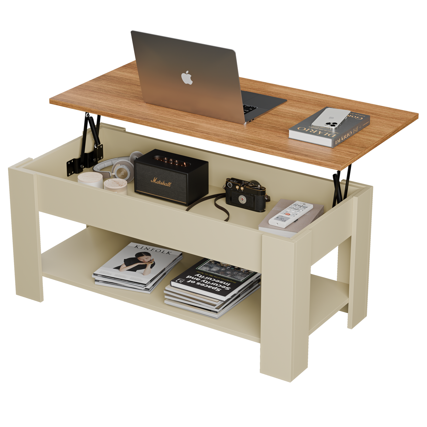 Blisswood Lift-Top Coffee Table With Storage