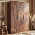 Blythe 3 Door Wardrobe with Adjustable Shelves and Hanging Rail