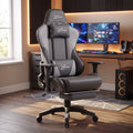 Ergonomic Gaming Chair with Footrest and Lumbar Support