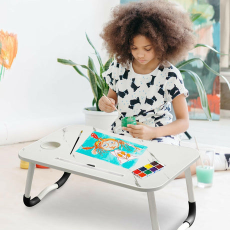 Desks for office at home with kid-friendly design, perfect for painting, studying.