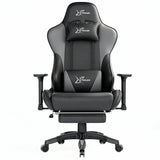 Xstriker Gaming Chair with Footrest, Wide Seat & 3D Armrest