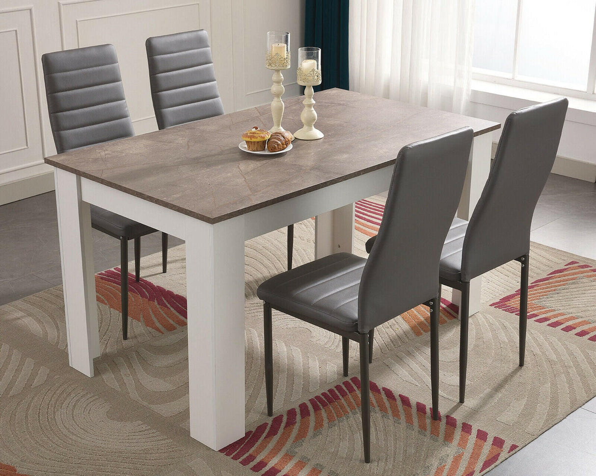 Dining room chairs set of 4, stylish and comfortable for any modern dining space.