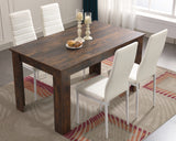 Dining room table with a timeless design, perfect for family meals and gatherings.