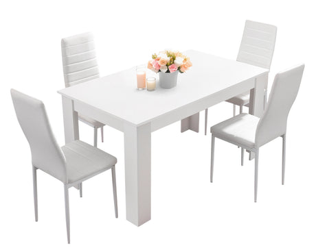 Dining table set on sale, featuring a stylish design for contemporary dining rooms.