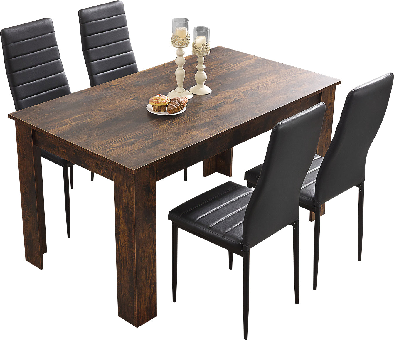 rustic dining set