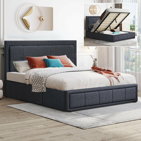 Double Bed Base with Storage – Practical and stylish, offering ample storage space beneath the bed!