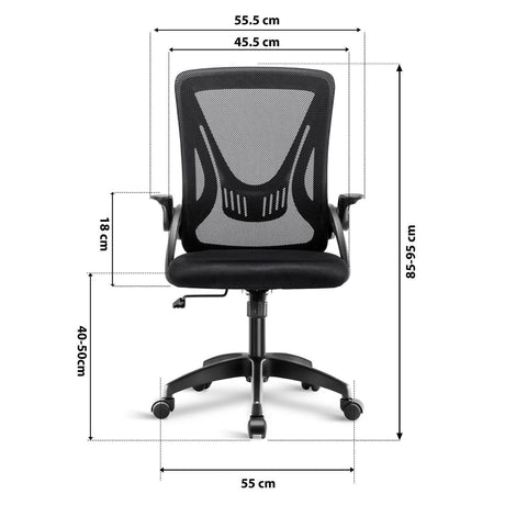 Ergo Mesh Office Chair with Dimensions for Comfort and Support | Buy Now