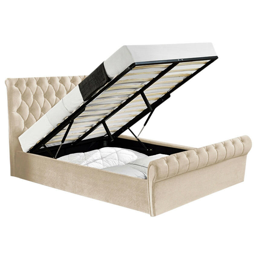small double ottoman bed