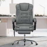 Executive Office Chair 8 Point Massage Leather Office Chair