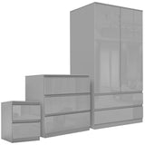 Grey bedroom furniture set - modern and sleek design for contemporary bedrooms