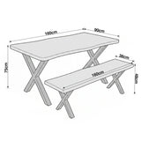 [Wooden Grey] product dimension