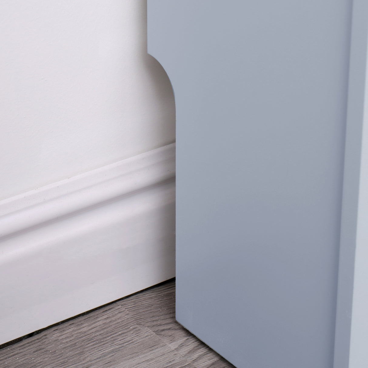 Grey radiator cover in UK, adding a modern and sleek finish to your home.