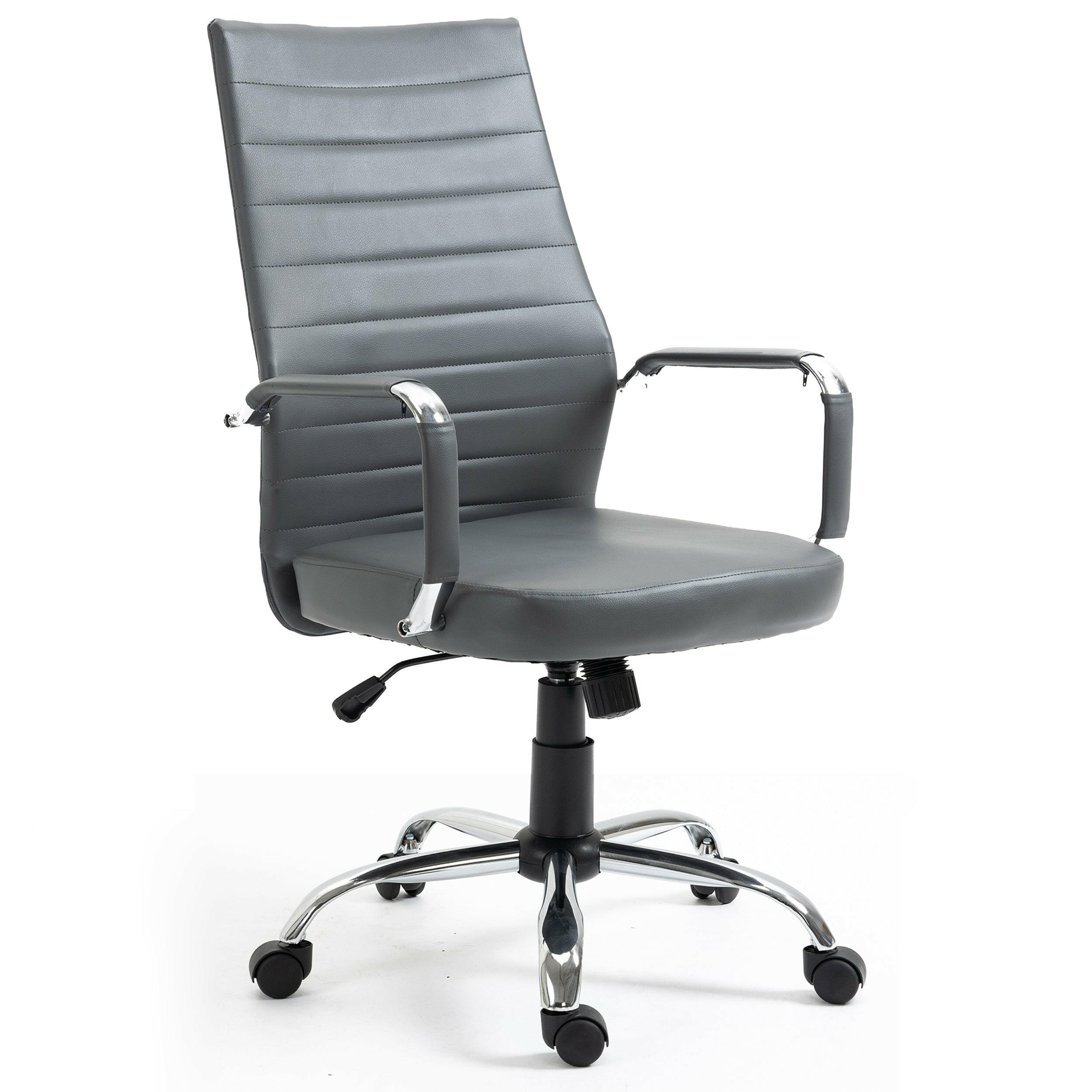grey office chair