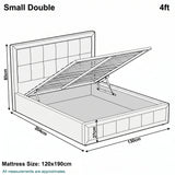 [Small Double | Grey] 