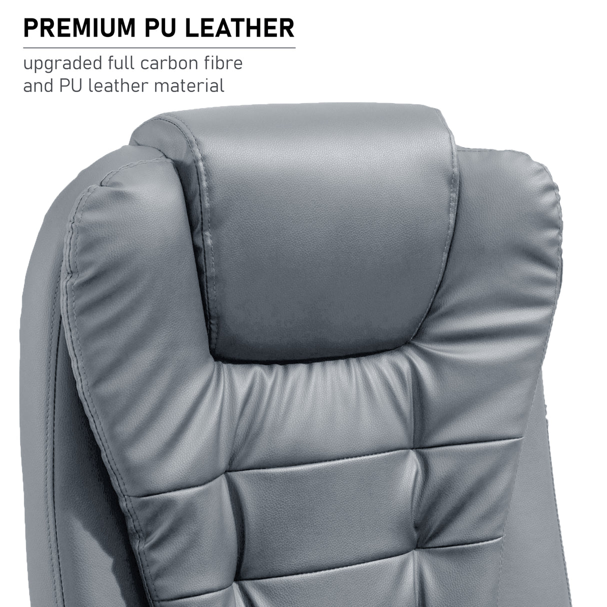 High-Back Ergonomic Massage Office Chairs – Premium PU Leather for Comfort & Support.