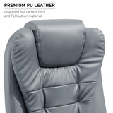 High-Back Ergonomic Massage Office Chairs – Premium PU Leather for Comfort & Support.