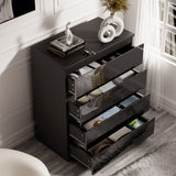 High Gloss 4 Drawer Chest of Drawers - Chester Drawers